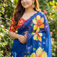 Soft pure Georgette handwork sarees