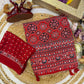 Soft crepe silk Beautiful Ajarakh print Saree