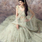 Soft Net Zari Sequence & Embroidery Lehenga