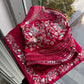 Party Wear Malay Satin Silk Saree