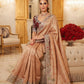 Wedding Wear Pure Kanjivarm Silk Heavy Embroidery Work Saree