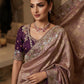 Wedding Wear Pure Kanjivarm Silk Heavy Embroidery Work Saree