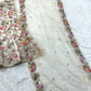 Faux Georgette lehenga with thread sequins & zari work choli