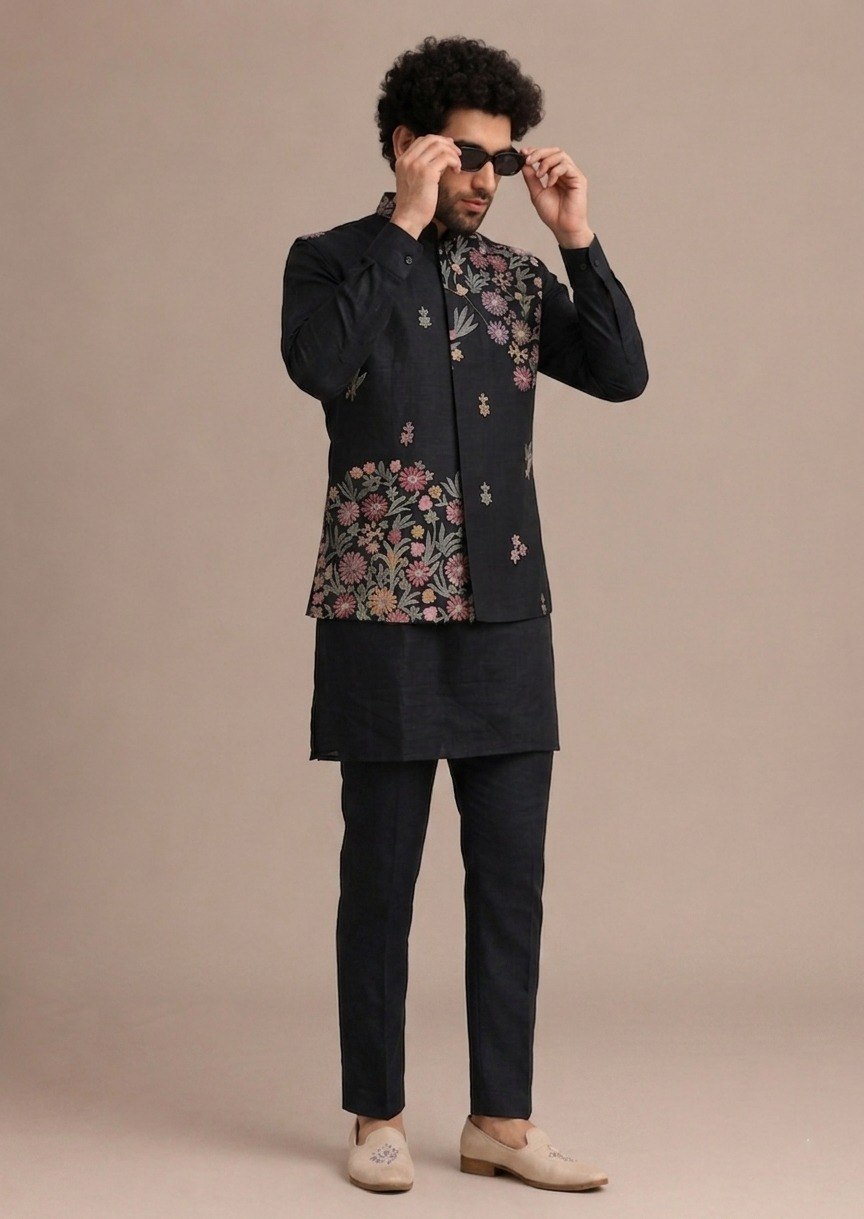 Premium Men’s Koti Kurta Set
