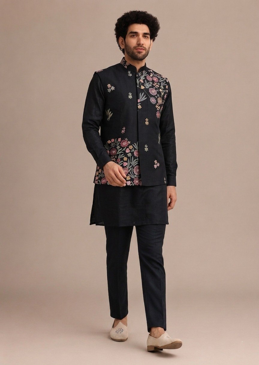 Premium Men’s Koti Kurta Set
