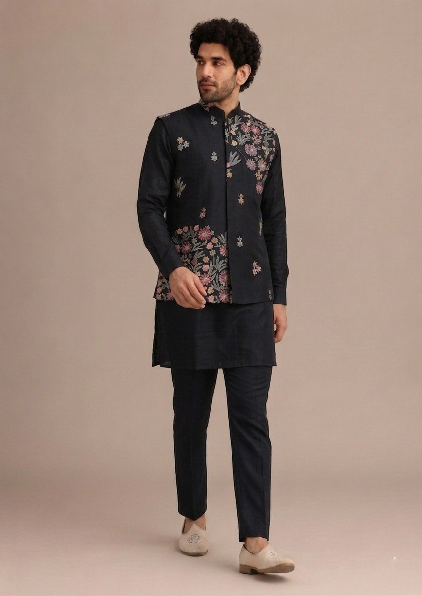 Premium Men’s Koti Kurta Set