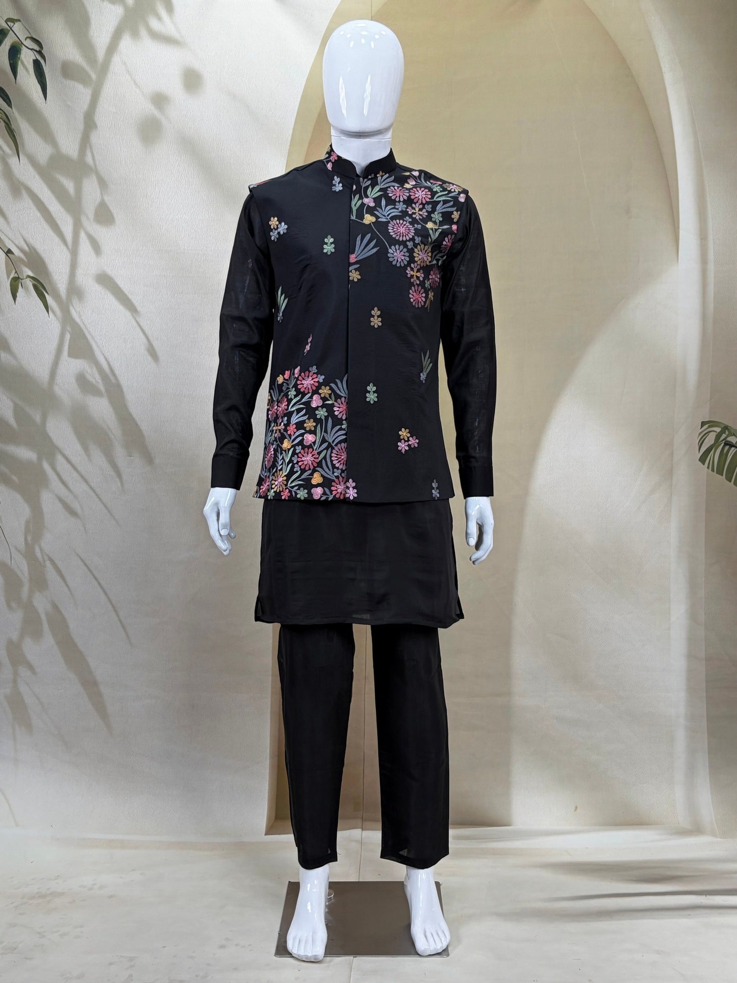 Premium Men’s Koti Kurta Set