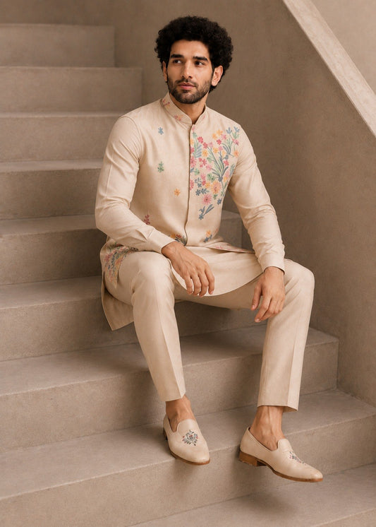 Premium Men’s Koti Kurta Set
