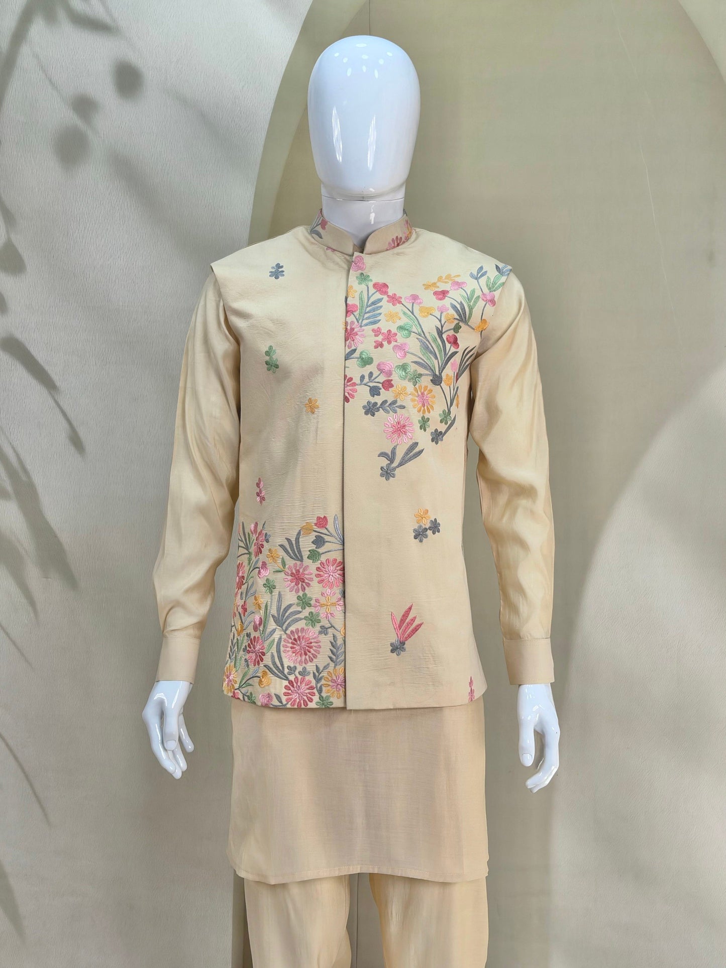 Premium Men’s Koti Kurta Set