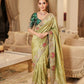 Wedding Wear Pure Kanjivarm Silk Heavy Embroidery Work Saree