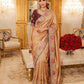 Wedding Wear Pure Kanjivarm Silk Heavy Embroidery Work Saree