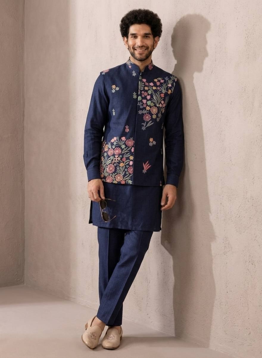 Premium Men’s Koti Kurta Set