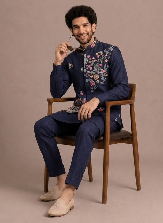 Premium Men’s Koti Kurta Set