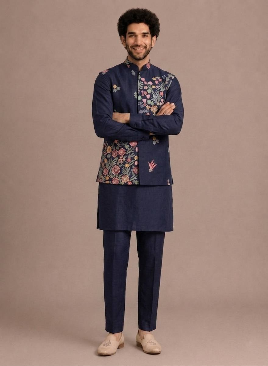 Premium Men’s Koti Kurta Set