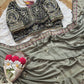 Soft Two Tone Rangoli Silk Saree