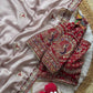Soft Two Tone Rangoli Silk Saree