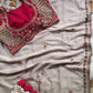 Soft Two Tone Rangoli Silk Saree