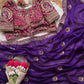 Soft Two Tone Rangoli Silk Saree