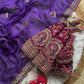 Soft Two Tone Rangoli Silk Saree