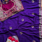 Soft Two Tone Rangoli Silk Saree