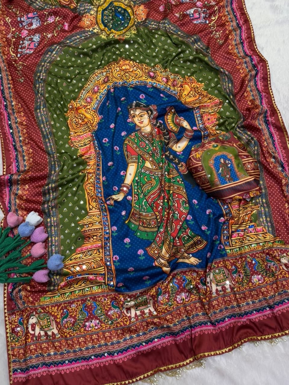 Soft Japan Satinn Saree