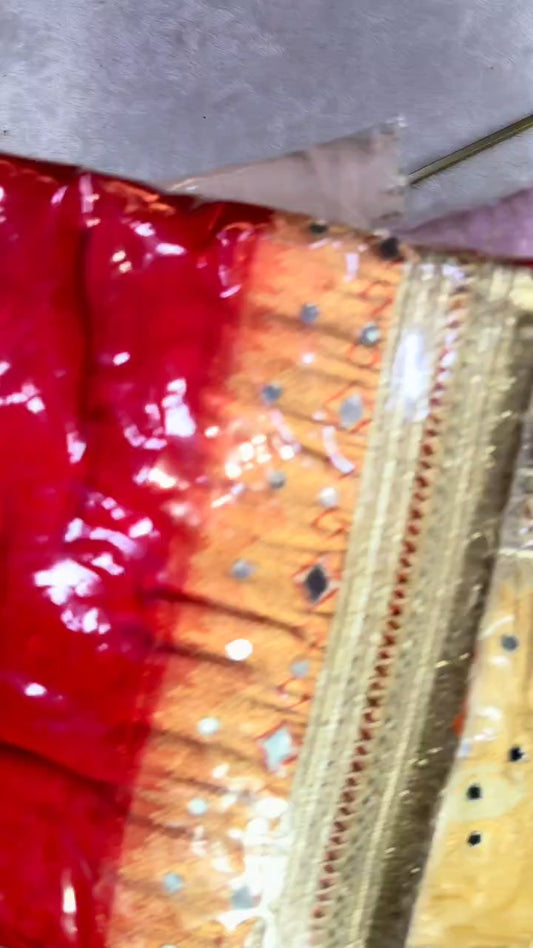 Soft Banarasi Jaquard Silk Saree