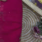 Soft Rangoli Silk Fabric Sequance and dori Embroidery Saree
