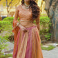 Carika Silk Stitched With Canvas and Can Can Lehenga