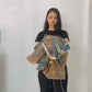 Premium Fandy Zari Sequence Embroidery Sarara Set