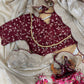 Soft GMY Silk Fabric Sequance and Zari Embroidery Work Saree