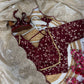 Soft GMY Silk Fabric Sequance and Zari Embroidery Work Saree