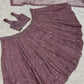 Kasturi silk lehenga with Dori Sequins & thread work choli